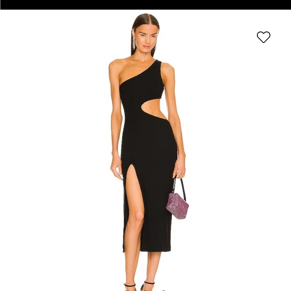 REVOLVE Dresses & Skirts - Revolve cut out ribbed dress size L